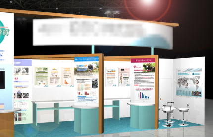 デザインの自由度が高い木工ブースの制作